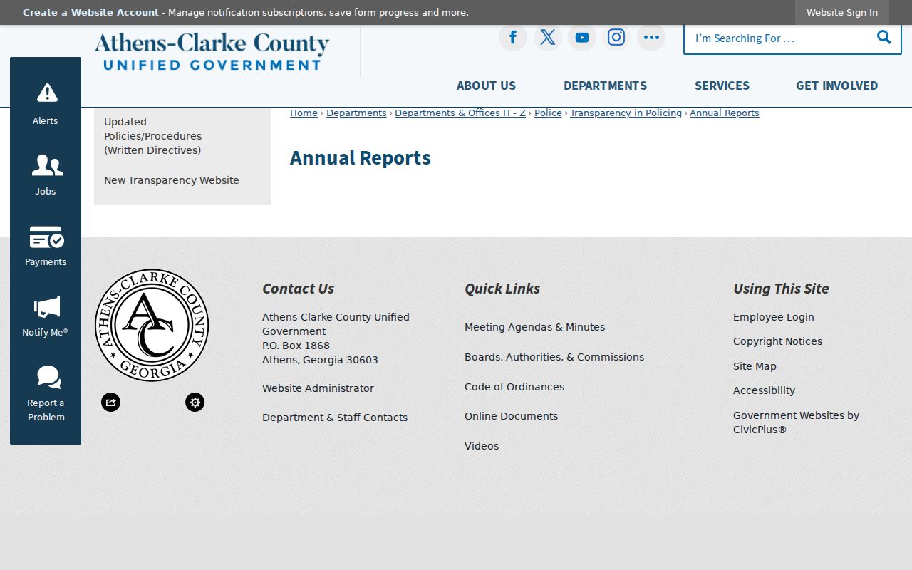 Athens criminal records police annual reports source