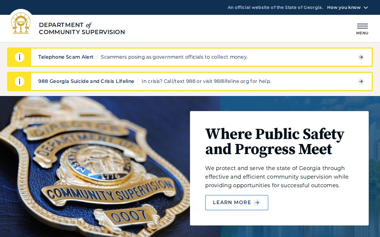 Georgia agency for Clarke County probation and parole records